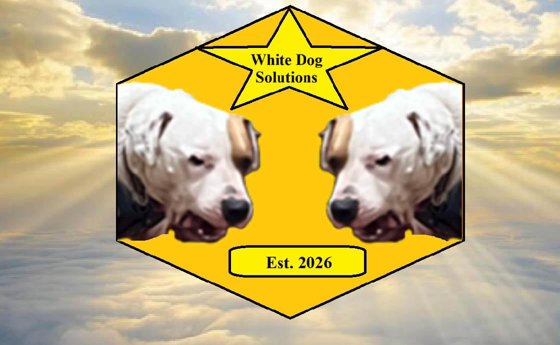 White Dog Logo